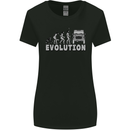 4X4 Evolution Off Road Roading Funny Womens Wider Cut T-Shirt Black