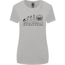 4X4 Evolution Off Road Roading Funny Womens Wider Cut T-Shirt Sports Grey