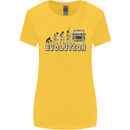 4X4 Evolution Off Road Roading Funny Womens Wider Cut T-Shirt Yellow