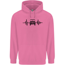 4X4 Heart Beat Pulse Off Road Roading Childrens Kids Hoodie Azalea