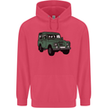 4X4 Off Road Roading 4 Wheel Drive Childrens Kids Hoodie Heliconia