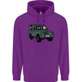4X4 Off Road Roading 4 Wheel Drive Childrens Kids Hoodie Purple