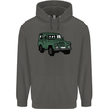 4X4 Off Road Roading 4 Wheel Drive Childrens Kids Hoodie Storm Grey