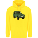 4X4 Off Road Roading 4 Wheel Drive Childrens Kids Hoodie Yellow