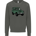 4X4 Off Road Roading 4 Wheel Drive Kids Sweatshirt Jumper Storm Grey