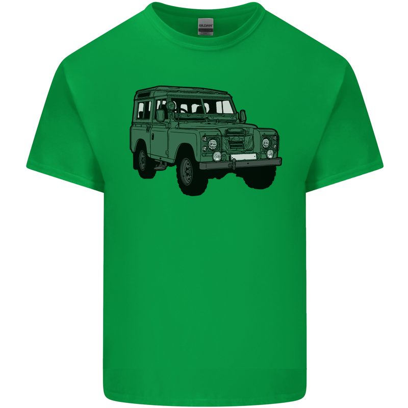 4X4 Off Road Roading 4 Wheel Drive Kids T-Shirt Childrens Irish Green