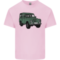 4X4 Off Road Roading 4 Wheel Drive Kids T-Shirt Childrens Light Pink
