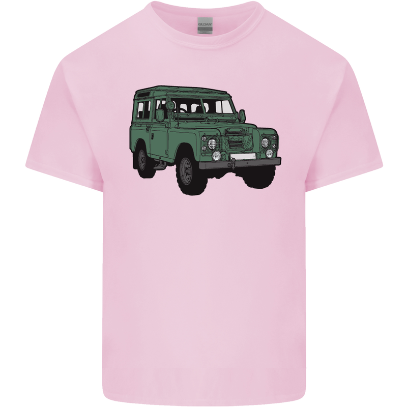 4X4 Off Road Roading 4 Wheel Drive Kids T-Shirt Childrens Light Pink