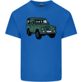 4X4 Off Road Roading 4 Wheel Drive Kids T-Shirt Childrens Royal Blue