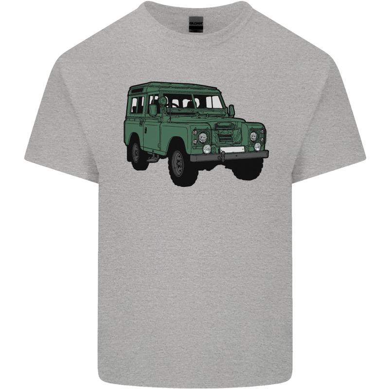 4X4 Off Road Roading 4 Wheel Drive Kids T-Shirt Childrens Sports Grey
