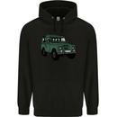 4X4 Off Road Roading 4 Wheel Drive Mens 80% Cotton Hoodie Black