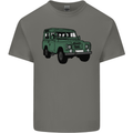 4X4 Off Road Roading 4 Wheel Drive Mens Cotton T-Shirt Tee Top Charcoal