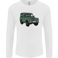 4X4 Off Road Roading 4 Wheel Drive Mens Long Sleeve T-Shirt White