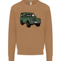 4X4 Off Road Roading 4 Wheel Drive Mens Sweatshirt Jumper Caramel Latte