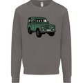 4X4 Off Road Roading 4 Wheel Drive Mens Sweatshirt Jumper Charcoal