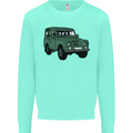 4X4 Off Road Roading 4 Wheel Drive Mens Sweatshirt Jumper Peppermint