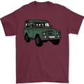 4X4 Off Road Roading 4 Wheel Drive Mens T-Shirt Cotton Gildan Maroon