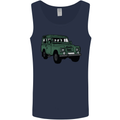 4X4 Off Road Roading 4 Wheel Drive Mens Vest Tank Top Navy Blue