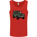4X4 Off Road Roading 4 Wheel Drive Mens Vest Tank Top Red