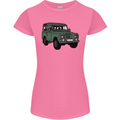 4X4 Off Road Roading 4 Wheel Drive Womens Petite Cut T-Shirt Azalea