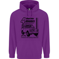 4 Wheel Drive Adventure 4X4 Off Road Childrens Kids Hoodie Purple