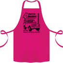 4 Wheel Drive Adventure 4X4 Off Road Cotton Apron 100% Organic Pink