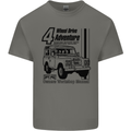 4 Wheel Drive Adventure 4X4 Off Road Kids T-Shirt Childrens Charcoal
