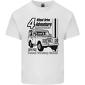4 Wheel Drive Adventure 4X4 Off Road Kids T-Shirt Childrens White