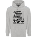 4 Wheel Drive Adventure 4X4 Off Road Mens 80% Cotton Hoodie Sports Grey