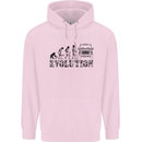4x4 Evolution Off Roading Road Driving Childrens Kids Hoodie Light Pink