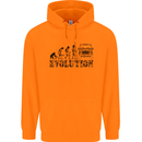 4x4 Evolution Off Roading Road Driving Childrens Kids Hoodie Orange