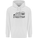 4x4 Evolution Off Roading Road Driving Childrens Kids Hoodie White