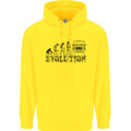 4x4 Evolution Off Roading Road Driving Childrens Kids Hoodie Yellow
