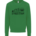 4x4 Evolution Off Roading Road Driving Kids Sweatshirt Jumper Irish Green