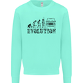 4x4 Evolution Off Roading Road Driving Kids Sweatshirt Jumper Peppermint
