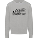 4x4 Evolution Off Roading Road Driving Kids Sweatshirt Jumper Sports Grey
