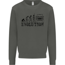 4x4 Evolution Off Roading Road Driving Kids Sweatshirt Jumper Storm Grey