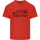 4x4 Evolution Off Roading Road Driving Kids T-Shirt Childrens Red