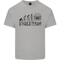 4x4 Evolution Off Roading Road Driving Kids T-Shirt Childrens Sports Grey
