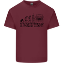 4x4 Evolution Off Roading Road Driving Mens Cotton T-Shirt Tee Top Maroon