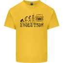 4x4 Evolution Off Roading Road Driving Mens Cotton T-Shirt Tee Top Yellow