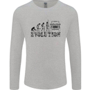 4x4 Evolution Off Roading Road Driving Mens Long Sleeve T-Shirt Sports Grey