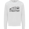 4x4 Evolution Off Roading Road Driving Mens Sweatshirt Jumper White