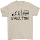 4x4 Evolution Off Roading Road Driving Mens T-Shirt Cotton Gildan Sand