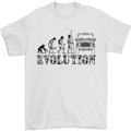 4x4 Evolution Off Roading Road Driving Mens T-Shirt Cotton Gildan White