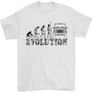 4x4 Evolution Off Roading Road Driving Mens T-Shirt Cotton Gildan White