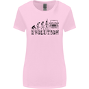 4x4 Evolution Off Roading Road Driving Womens Wider Cut T-Shirt Light Pink