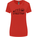 4x4 Evolution Off Roading Road Driving Womens Wider Cut T-Shirt Red