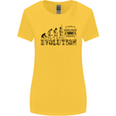 4x4 Evolution Off Roading Road Driving Womens Wider Cut T-Shirt Yellow