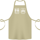 4x4 Problem Solved Off Roading Road Cotton Apron 100% Organic Khaki
